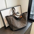 Handtas met luipaardprint