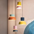 Kleurrijke en trendy macaron LED hanglamp — afbeelding 18
