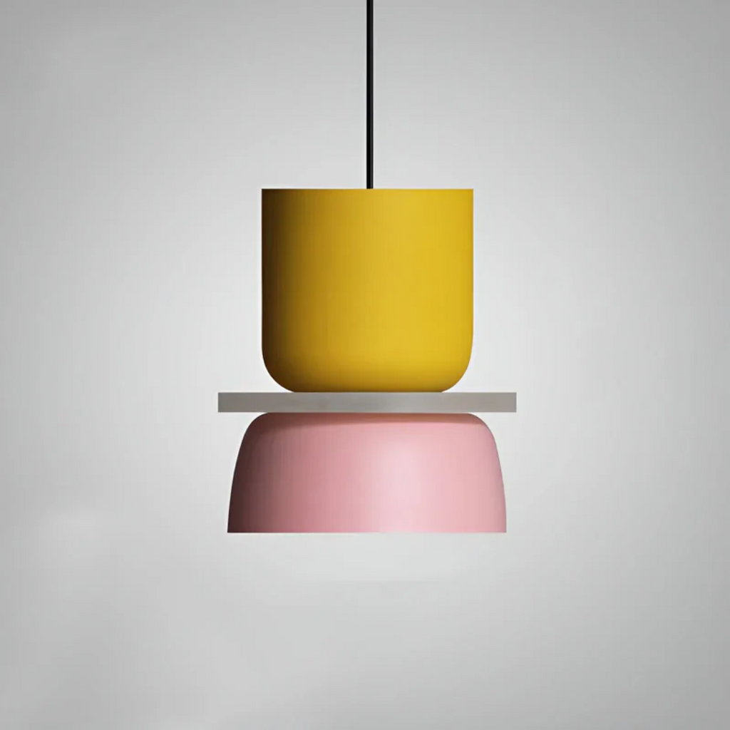 Kleurrijke en trendy macaron LED hanglamp