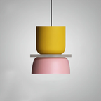 Kleurrijke en trendy macaron LED hanglamp
