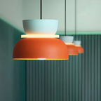 Kleurrijke en trendy macaron LED hanglamp — afbeelding 12