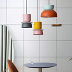 Kleurrijke en trendy macaron LED hanglamp — afbeelding 6
