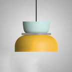 Kleurrijke en trendy macaron LED hanglamp
