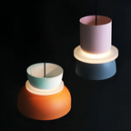Kleurrijke en trendy macaron LED hanglamp — afbeelding 2