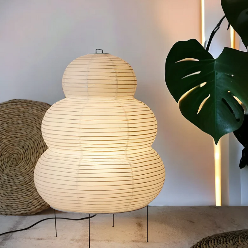 Japanse wabi-sabi vloerlamp