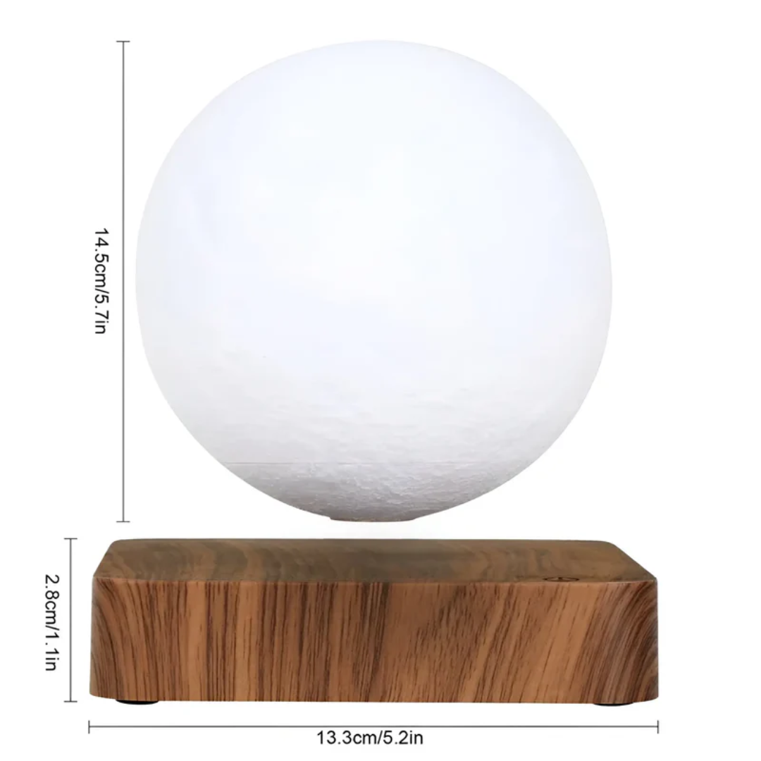 Magisch drijvende maanlamp