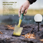3 stuks LED zonnebol tuinverlichting — afbeelding 4