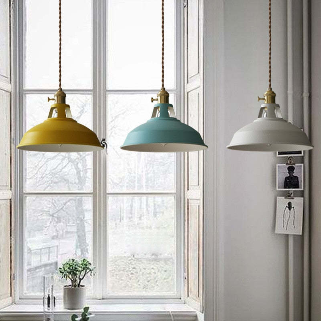 Kleurrijke LED hanglamp