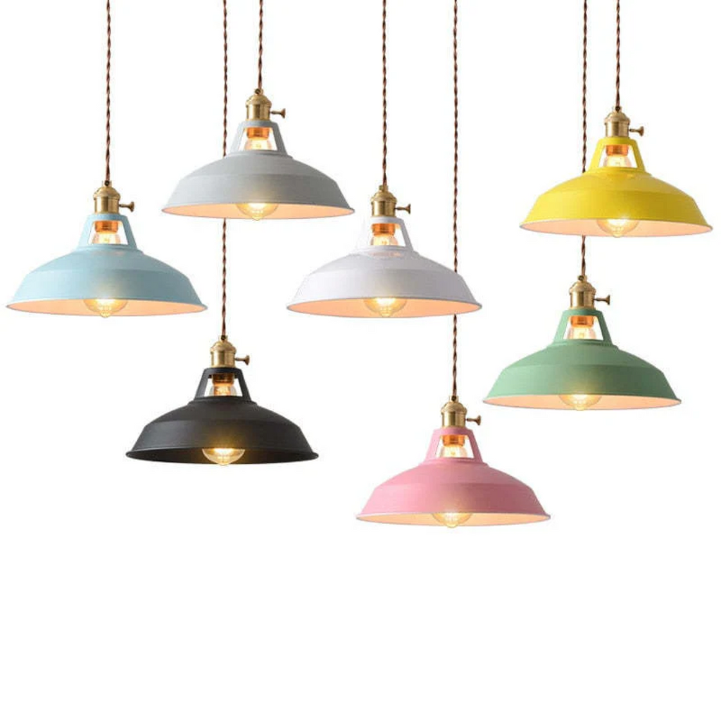 Kleurrijke LED hanglamp