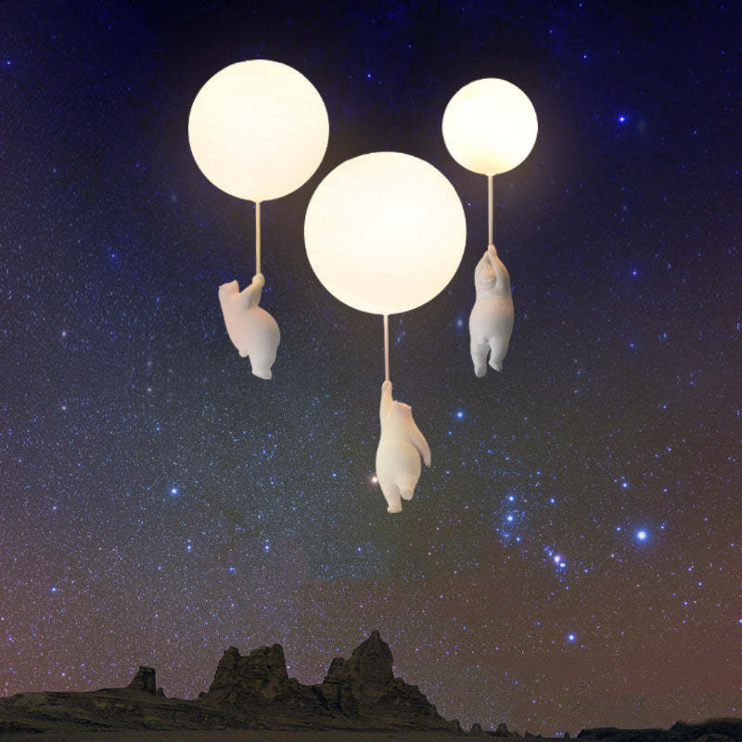 Fateh plafondlampen hanglampen beer balloon