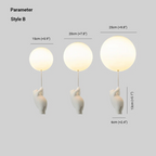 Fateh plafondlampen hanglampen beer balloon
