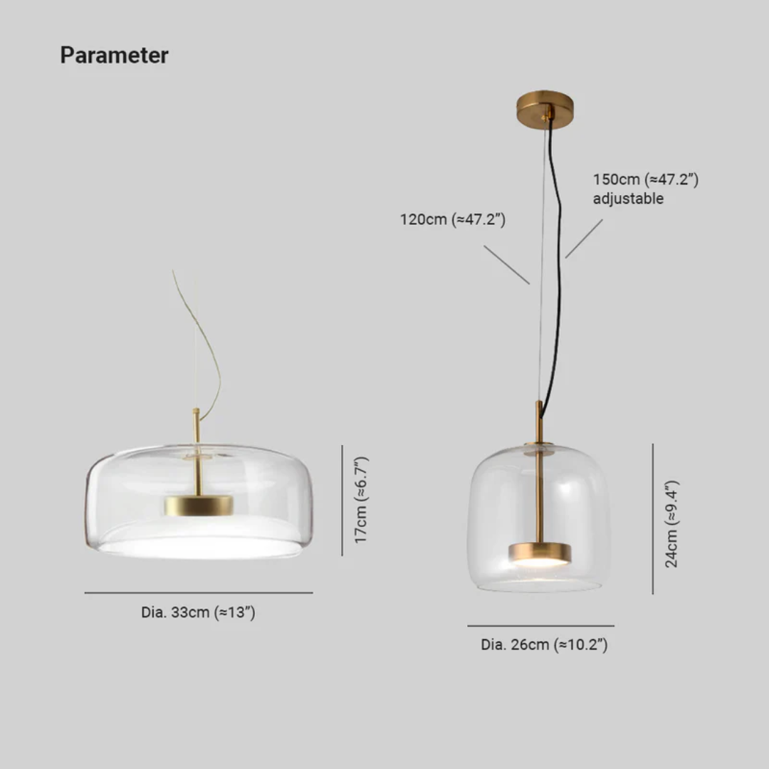 Retro LED hanglamp – Liva
