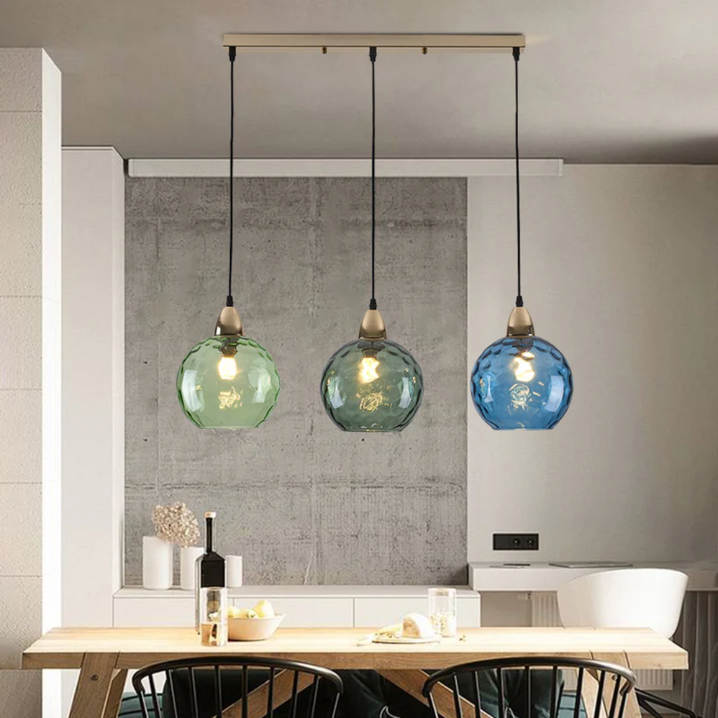 Cluster hanglamp met 3 lampen