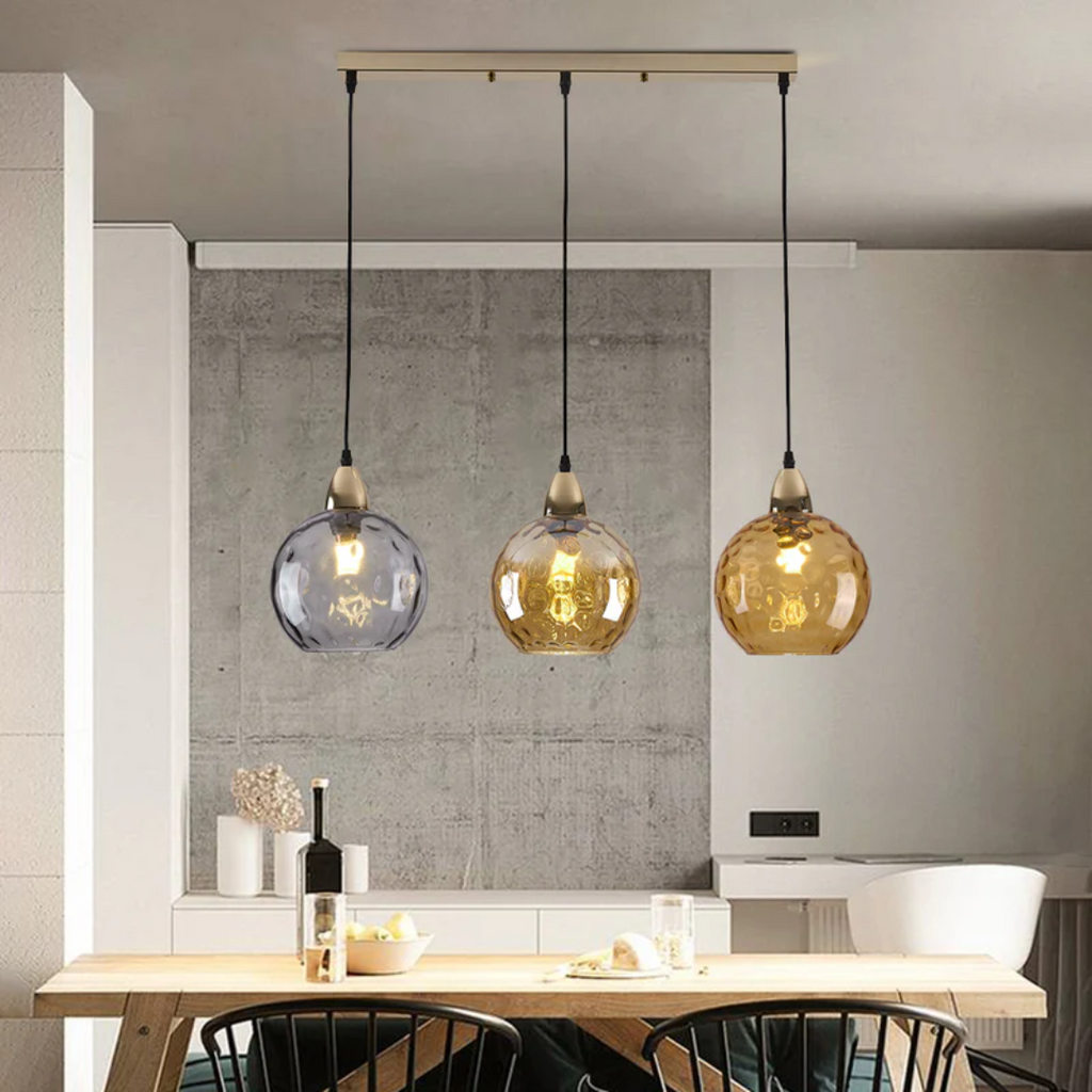 Cluster hanglamp met 3 lampen