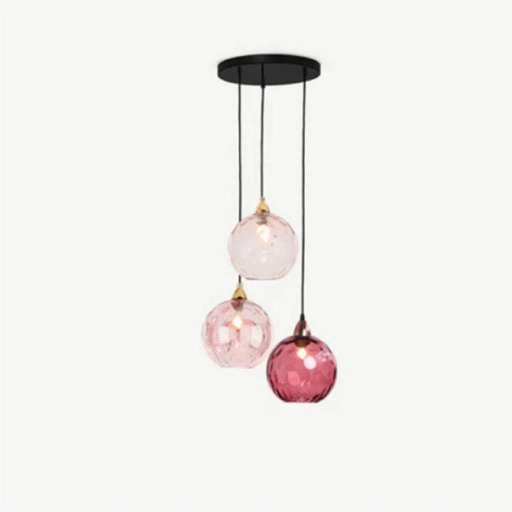 Cluster hanglamp met 3 lampen