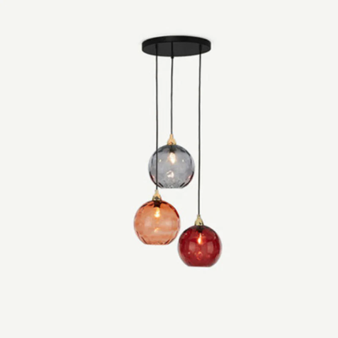 Cluster hanglamp met 3 lampen