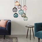Cluster hanglamp met 3 lampen