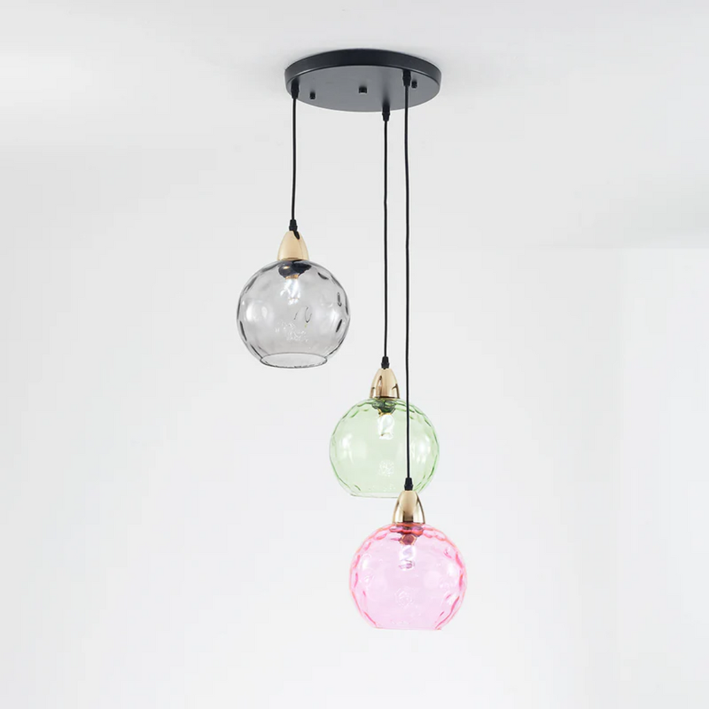 Cluster hanglamp met 3 lampen