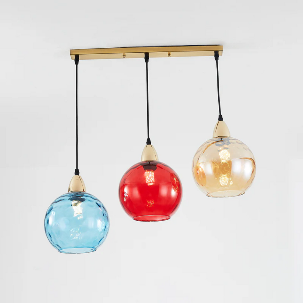 Cluster hanglamp met 3 lampen
