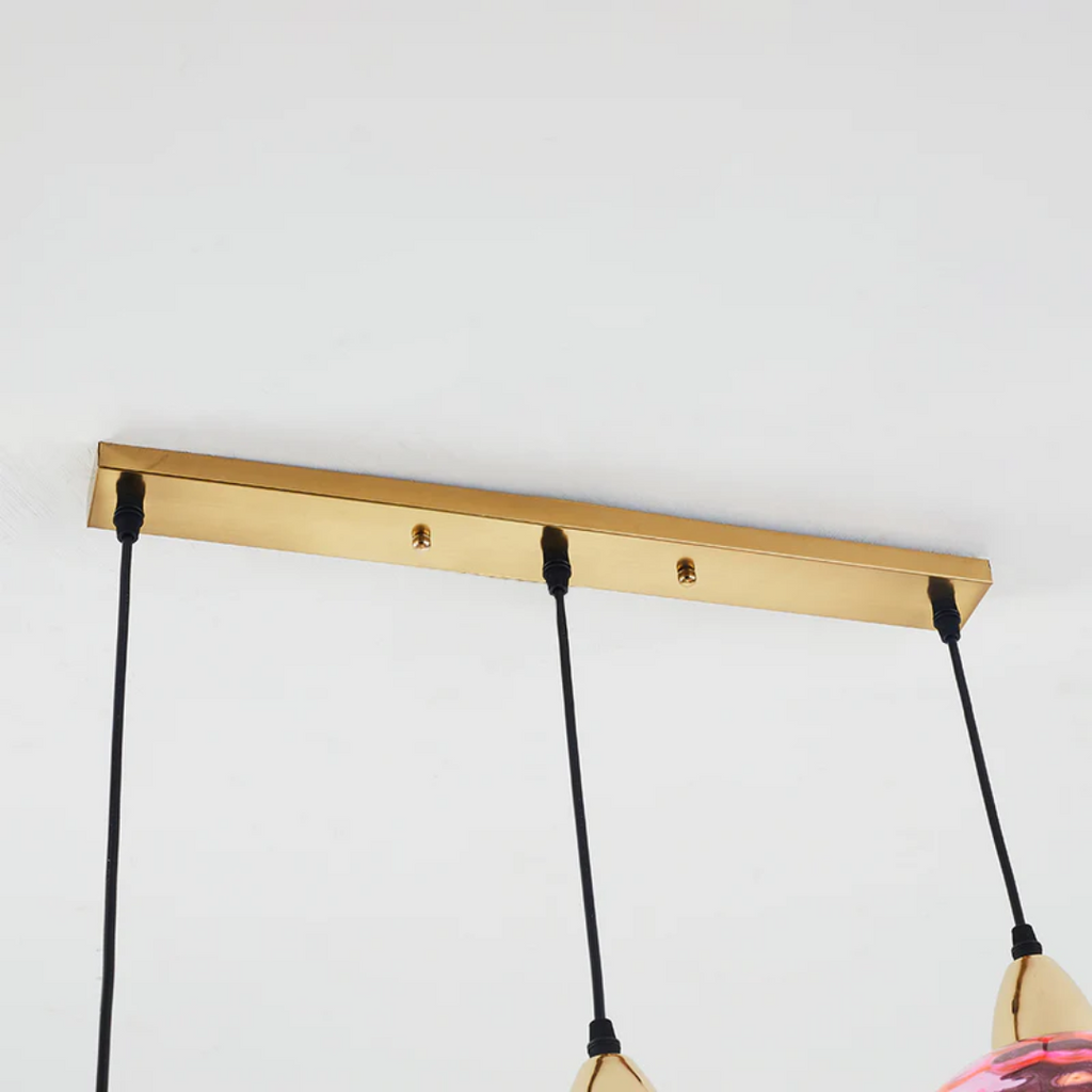 Cluster hanglamp met 3 lampen
