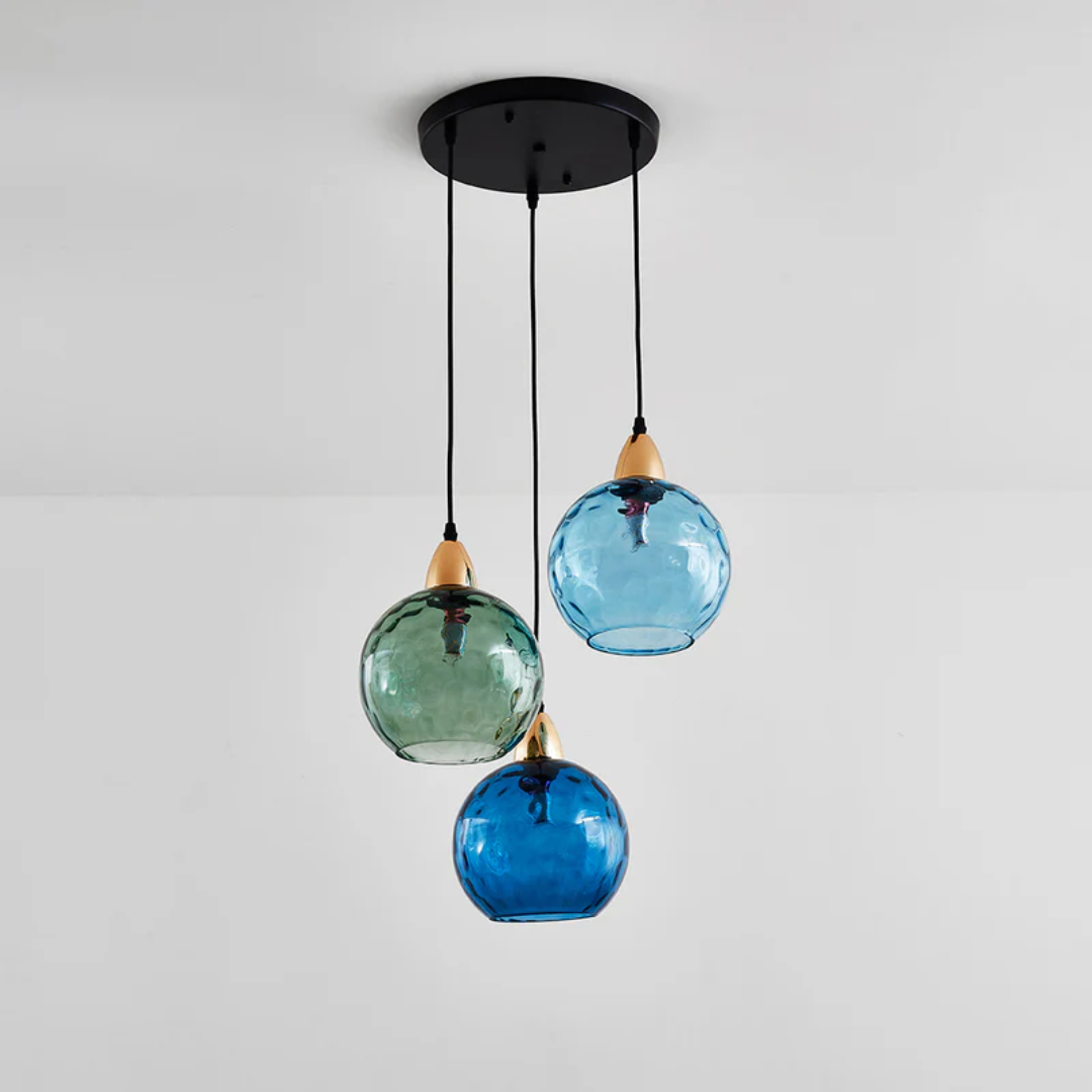 Cluster hanglamp met 3 lampen
