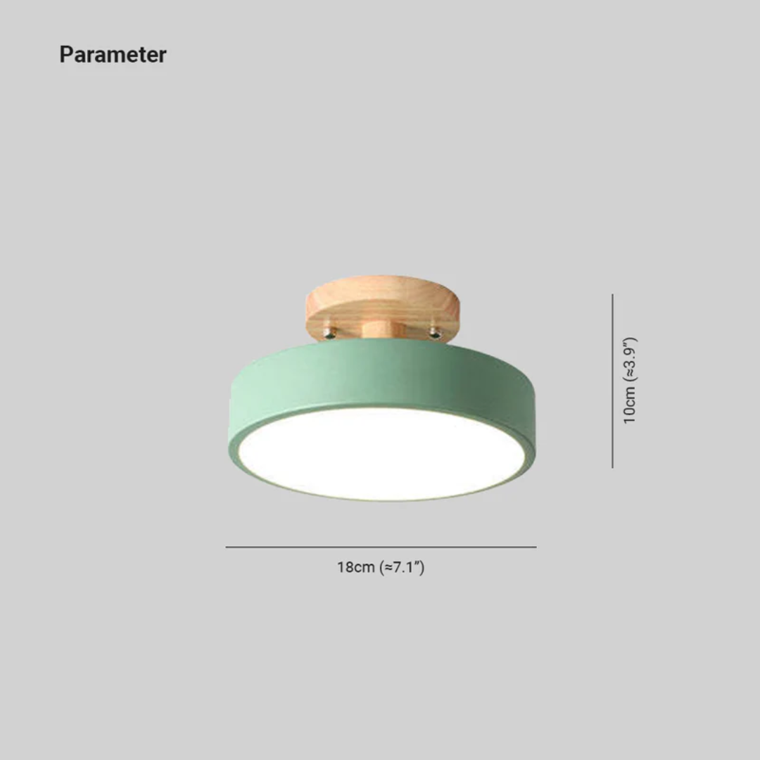 Ronde LED plafondlamp – Liva
