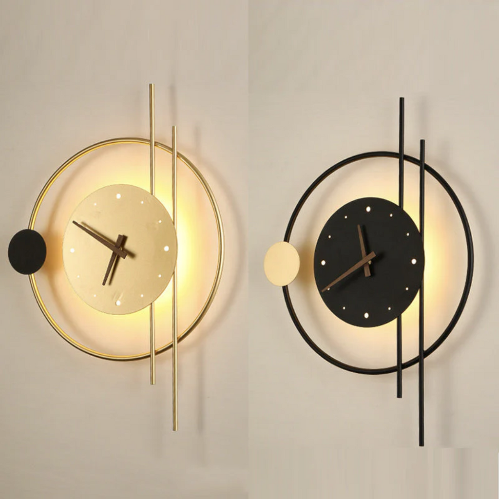 LED wandkloklamp — afbeelding 1