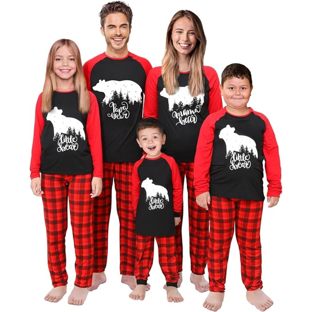 Familie kerstpyjama