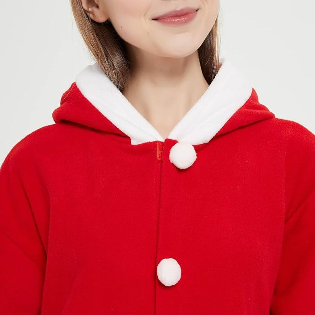 Santa cosplay onesie voor volwassenen
