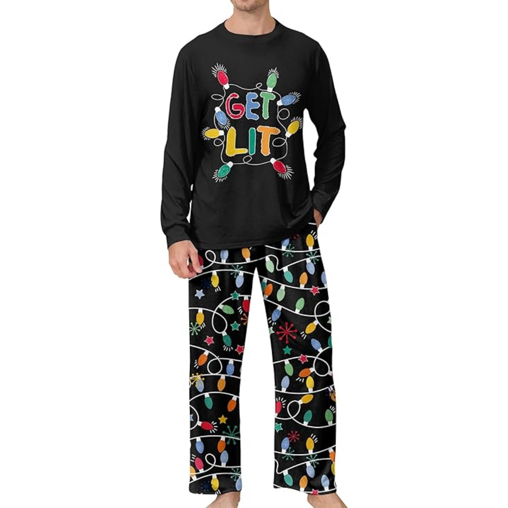 Kerstpyjama voor heren
