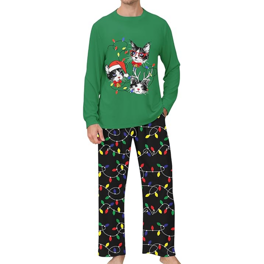 Kerstpyjama voor heren