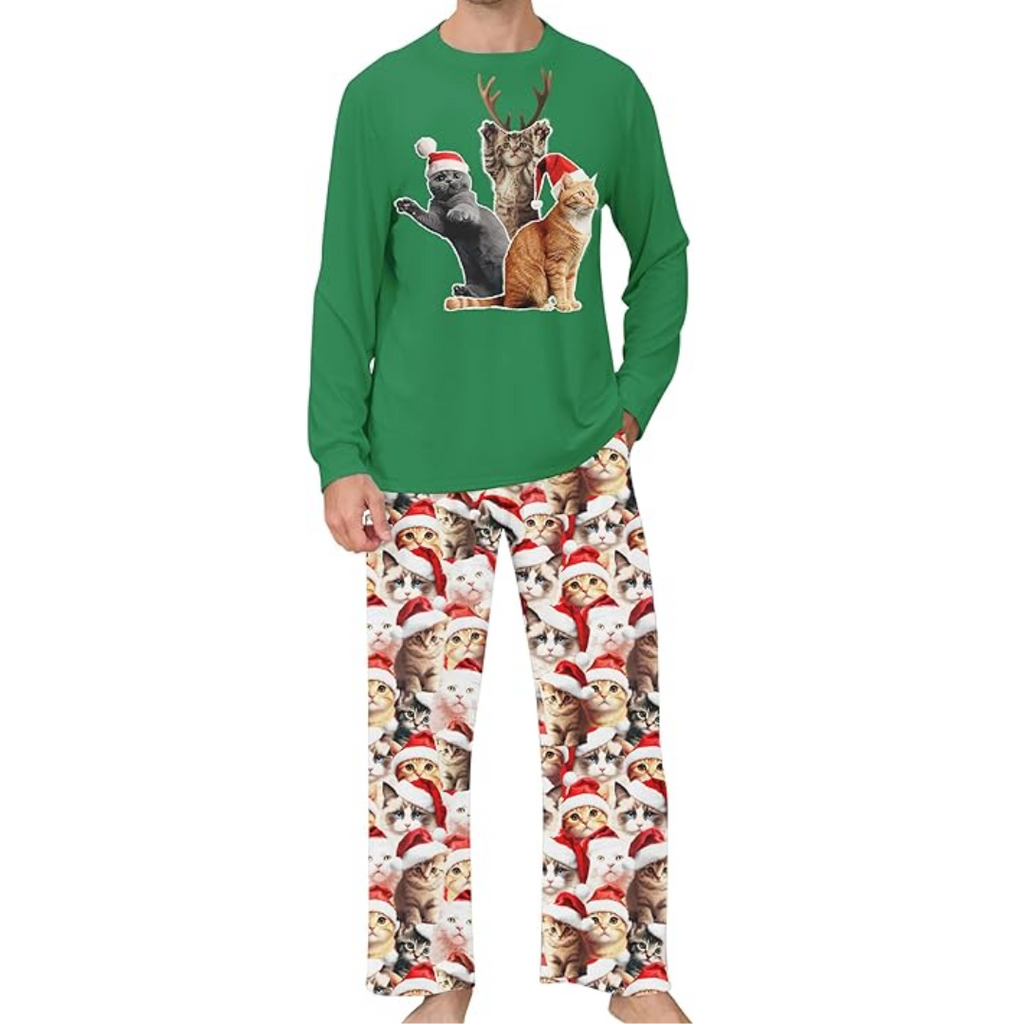 Kerstpyjama voor heren