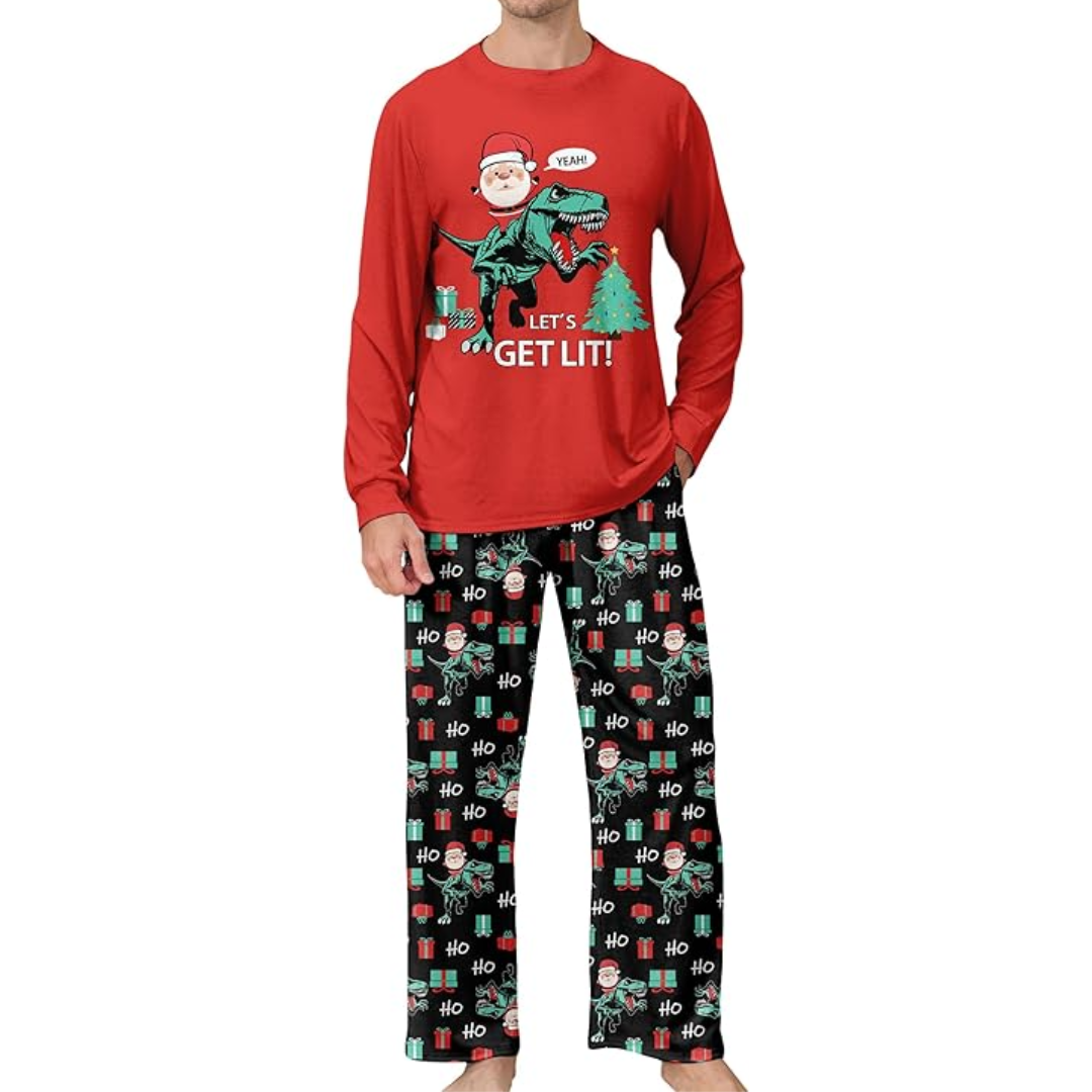 Kerstpyjama voor heren