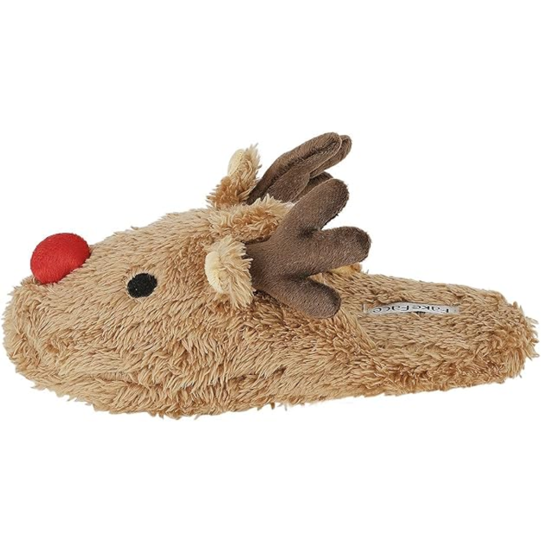 Zachte fleece pantoffels met cartoon design