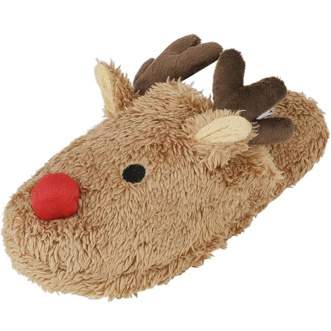 Zachte fleece pantoffels met cartoon design