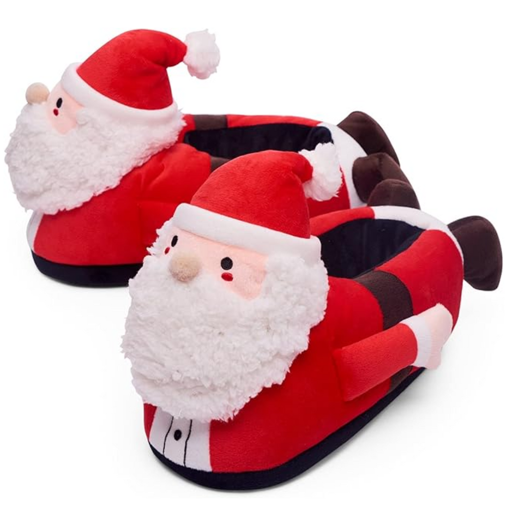 Warme kerstman sloffen