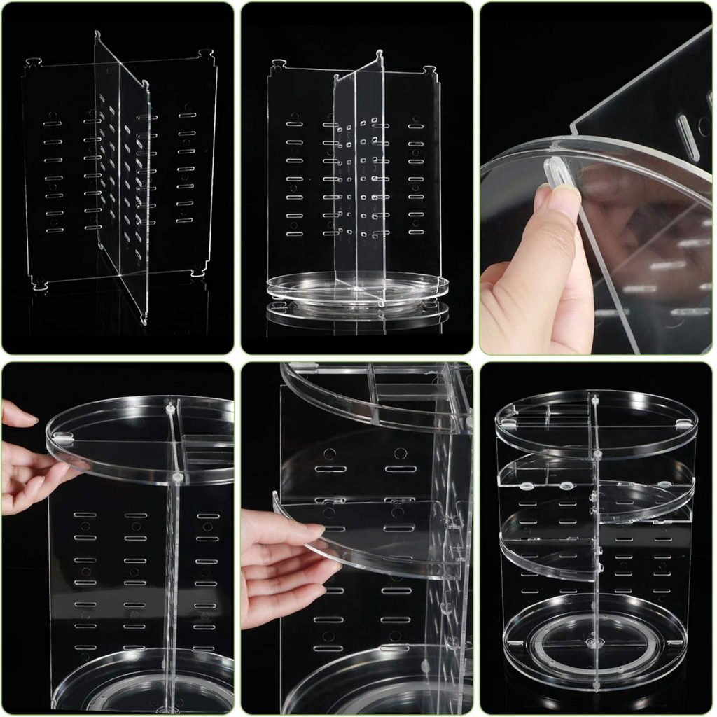 Draaibare make-uporganizer, 360°