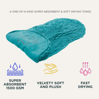 Sneldrogende microvezeldoek voor honden