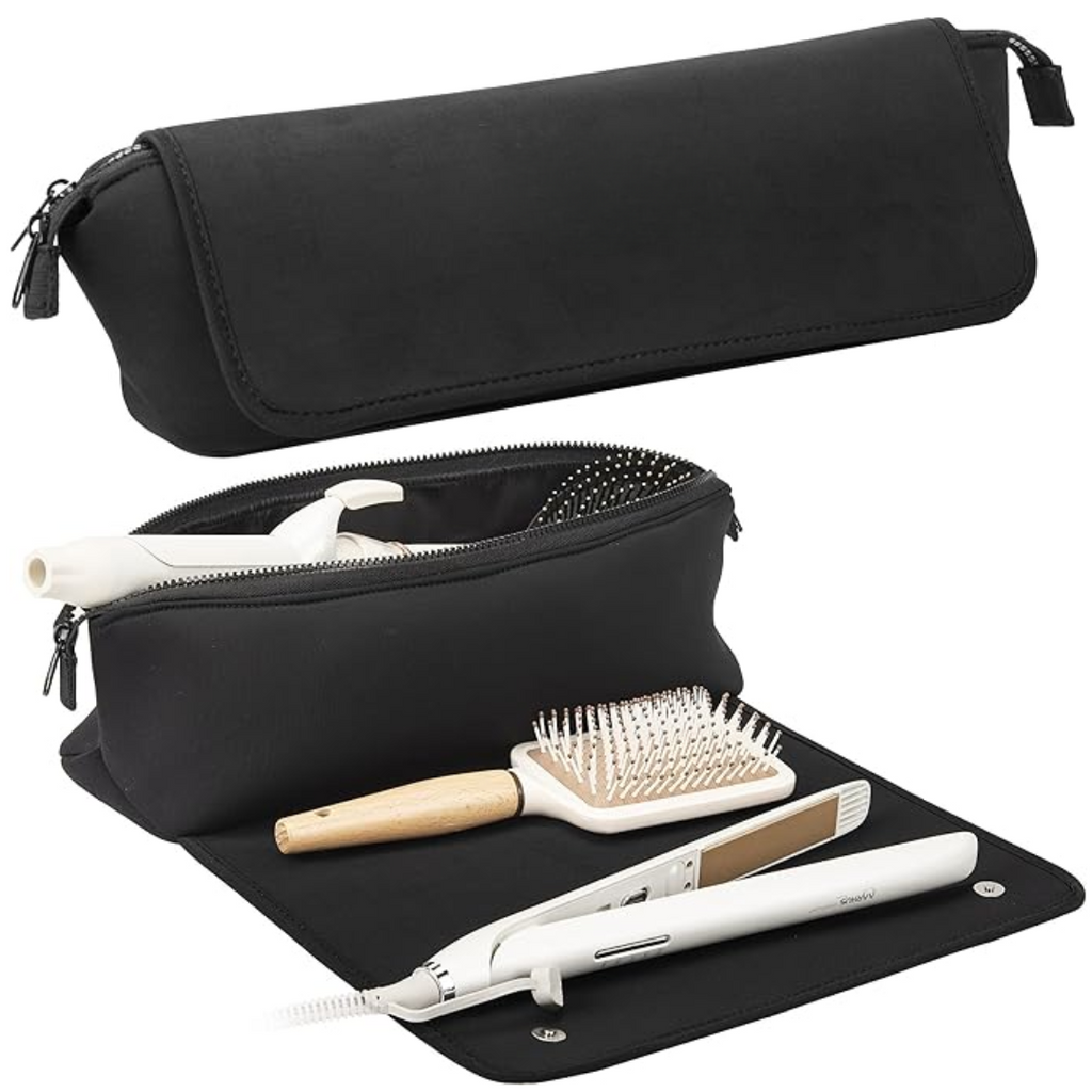 Reistas voor haartools met hittebestendige mat, 2-in-1