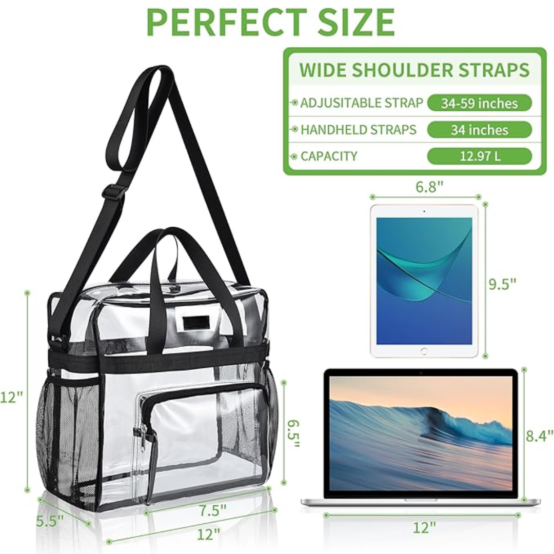 Transparante tote bag