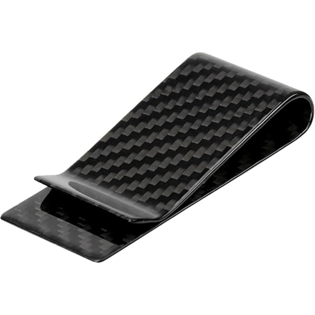 Slanke RVS kaartenhouder & geldclip set van 2