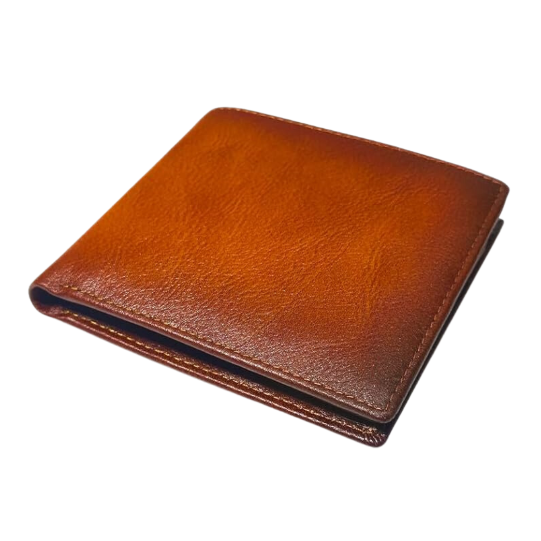 Heren bifold portemonnee van top grain leer