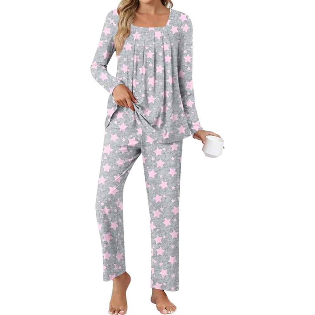 Comfy 2-Delige lounge pyjama met zakken