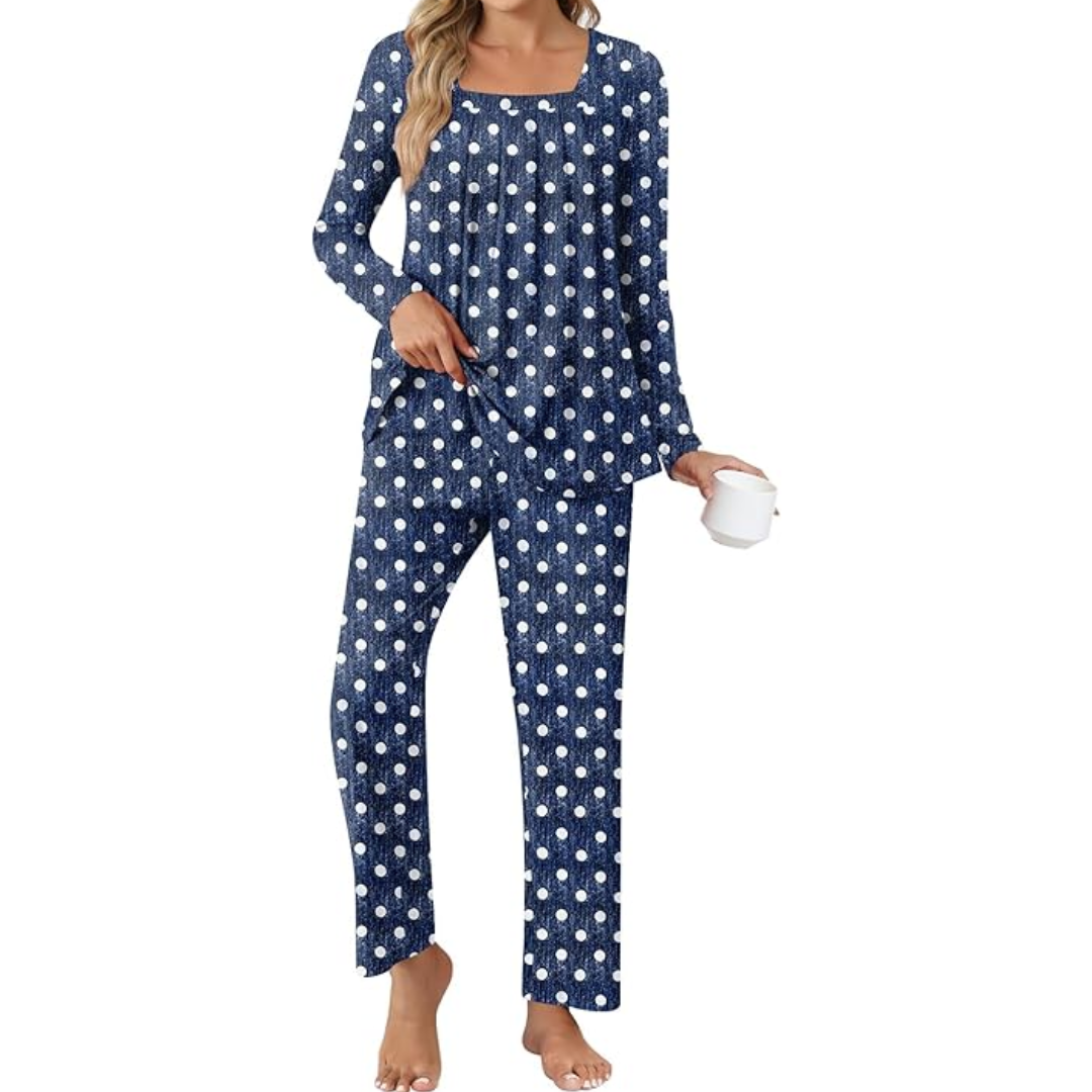 Comfy 2-Delige lounge pyjama met zakken