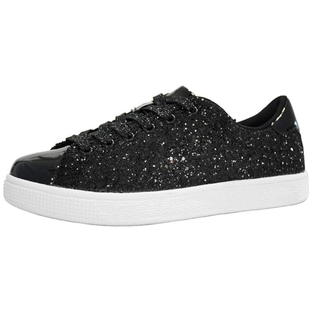 Sprankelende lace-up mode dames sneakers