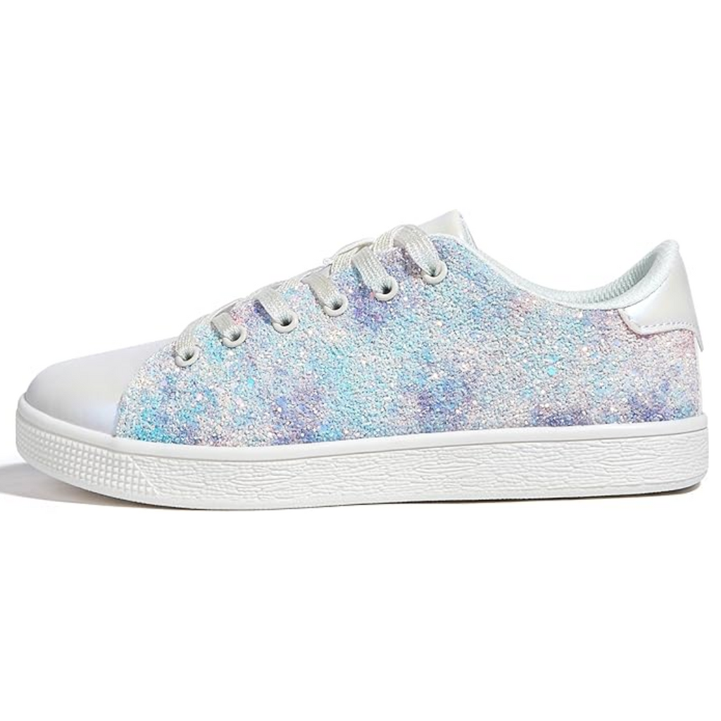Sprankelende lace-up mode dames sneakers