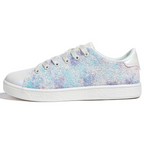 Sprankelende lace-up mode dames sneakers