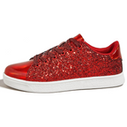 Sprankelende lace-up mode dames sneakers