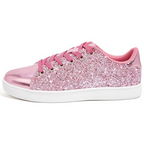 Sprankelende lace-up mode dames sneakers