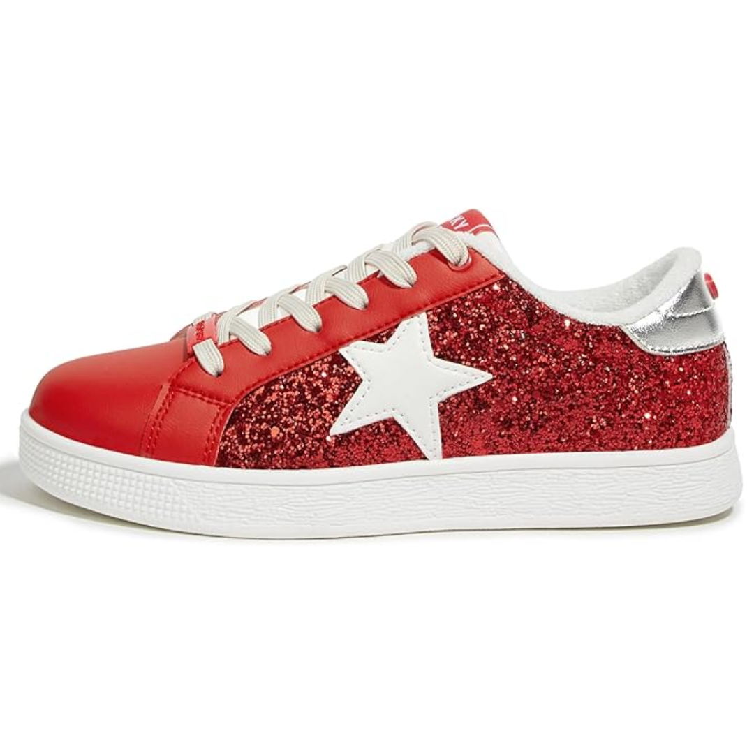Sprankelende ster glitter sneakers